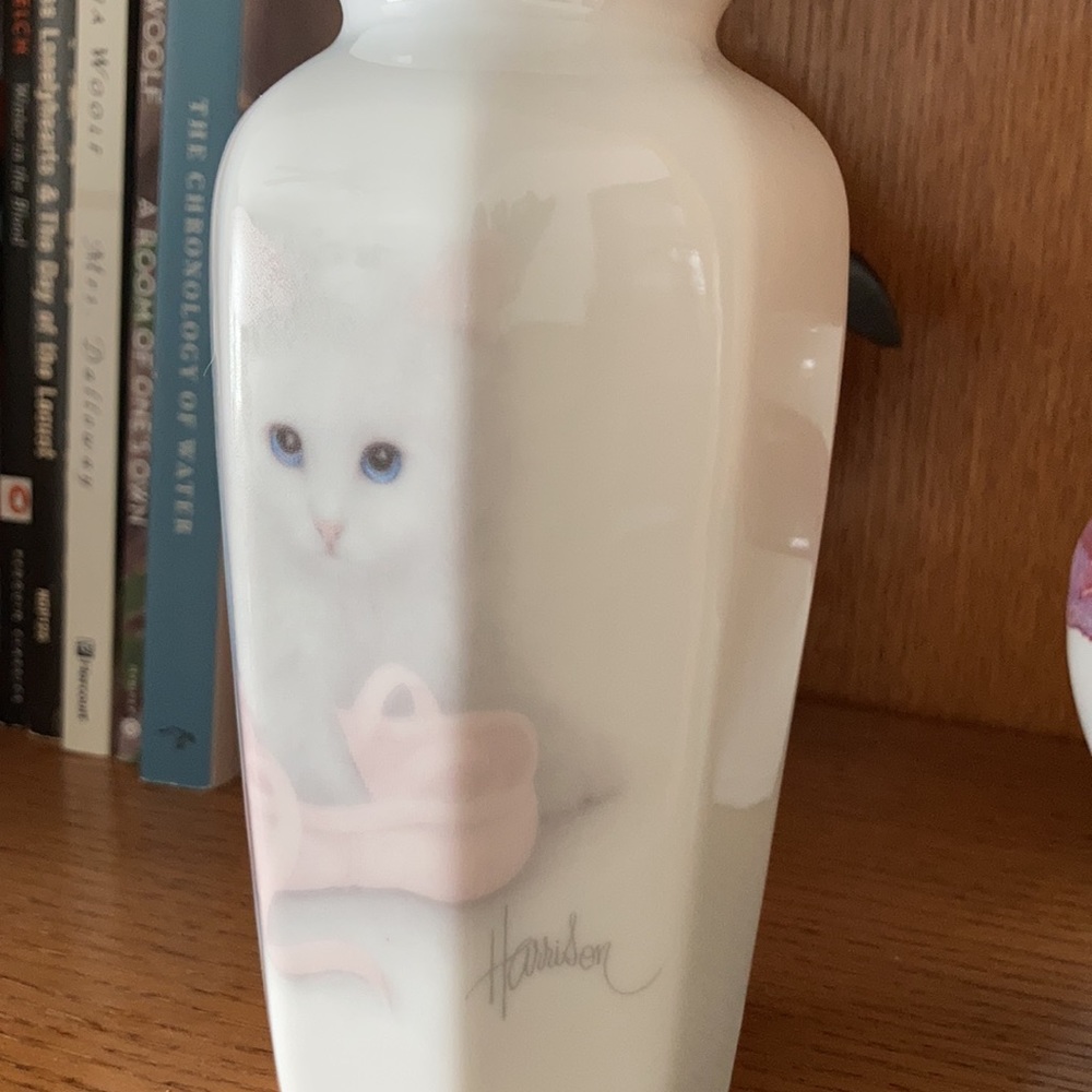 Vintage Otagiri Bob Harrison kitten vase - Picture 5 of 7